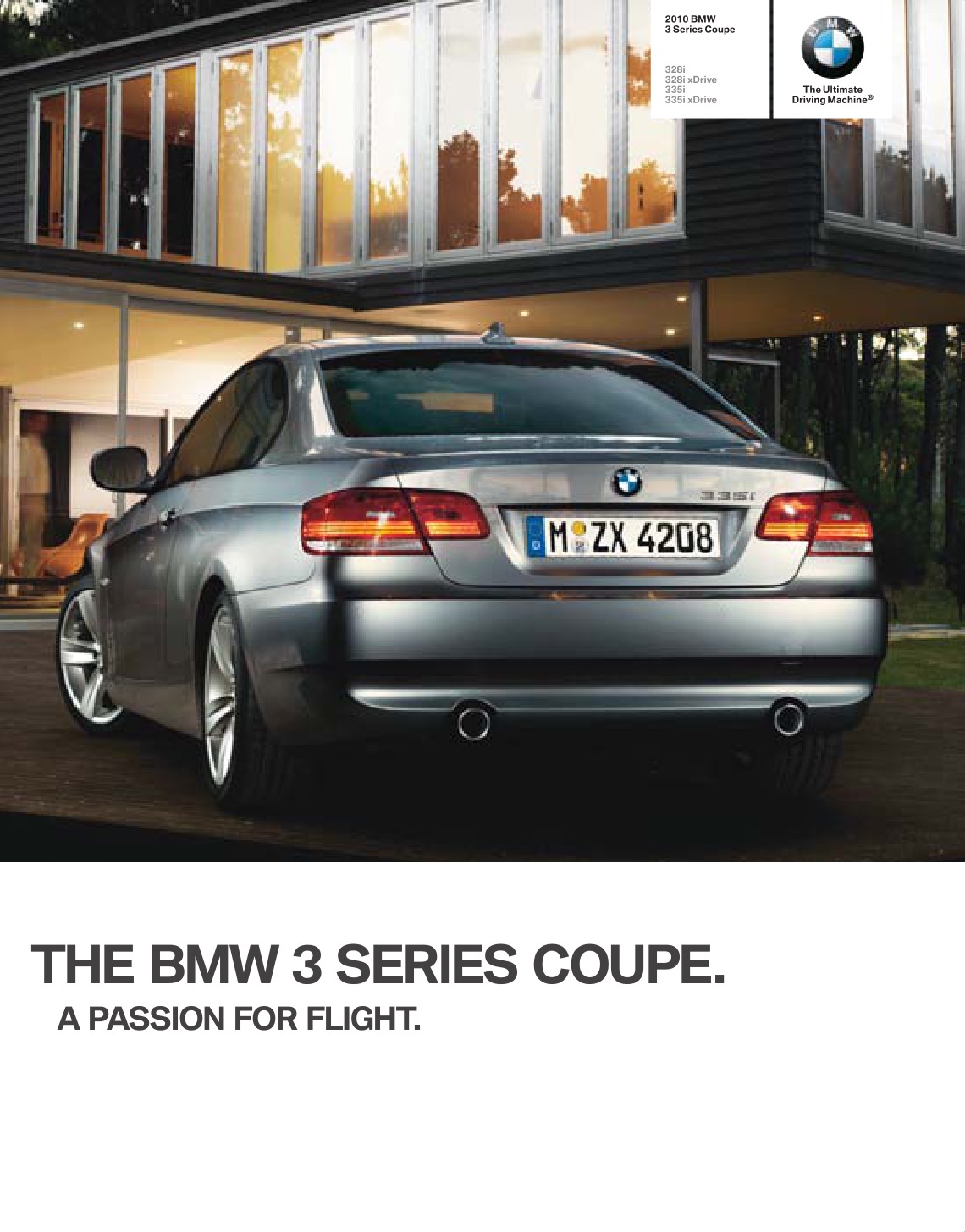 2010 BMW 3-Series Coupe Brochure